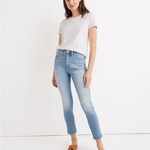 Madewell 10" High-Rise Skinny Crop Jeans in Horne Wash Size 29